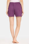 Rosaline Joy Sticks Knit Cotton Shorts (Pack of 2) - Blue Purple — thumbnail 4